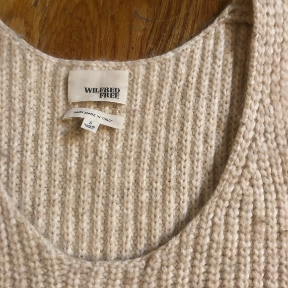 Wilfred Free Karolin Chunky Sweater Tank. NWOT - Picture 3 of 3
